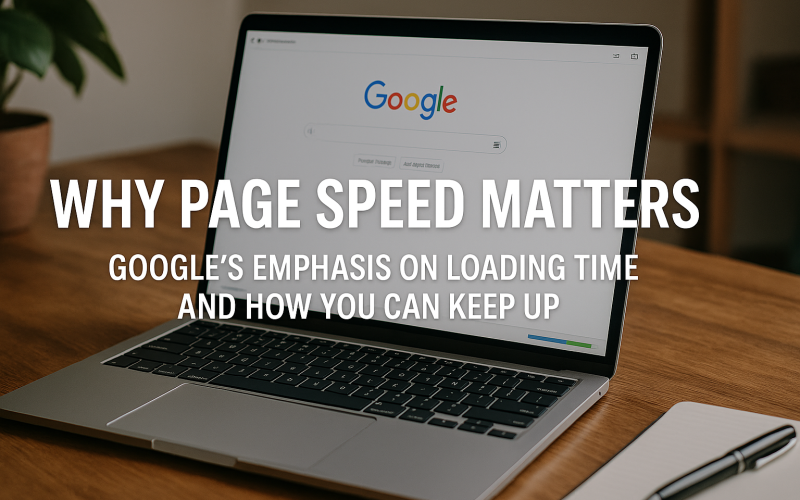 Why Page Speed Matters